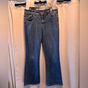 Nine West Dark Blue Flare Jeans